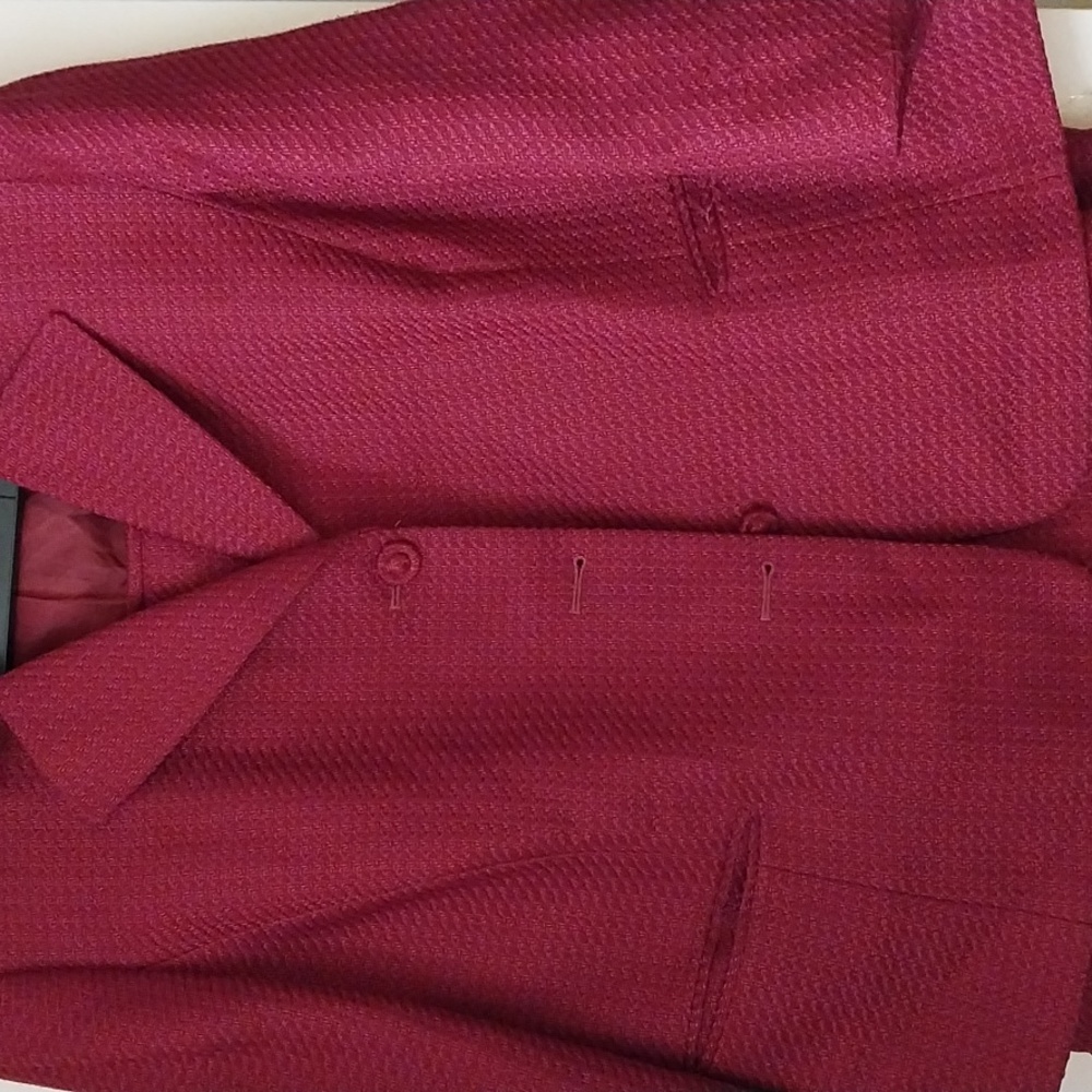 Two piece skirt suit